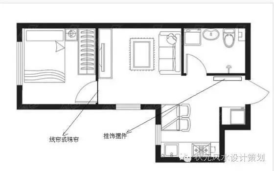 入户门与卧室门对冲的解决方法解决风水上的不吉