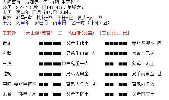 测怀孕简单易懂六爻测测怀孕，