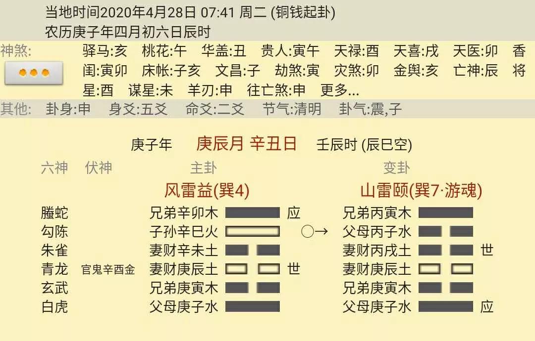 风雷益卦测未来感情详解！！